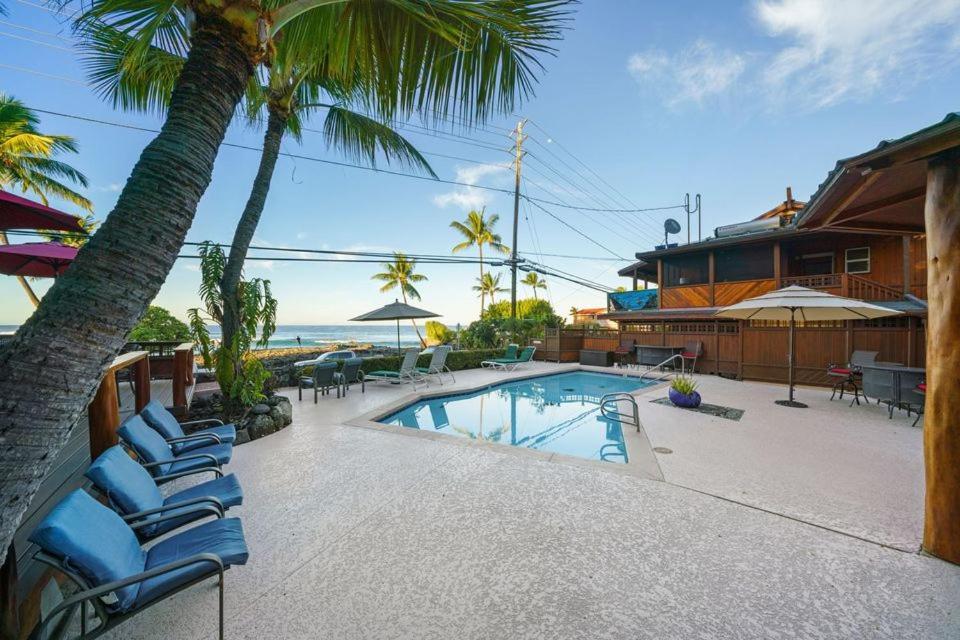Ocean View 2 Bedroom Kahalu'U Reef Kailua-Kona Exteriör bild